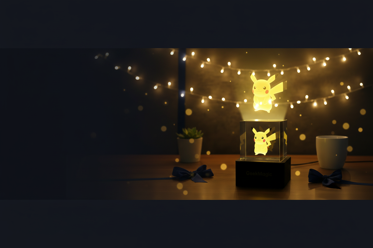 Hologram Cube Gift Banner